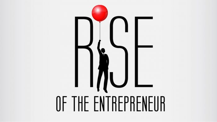 rise of the entrepreneur image balloon