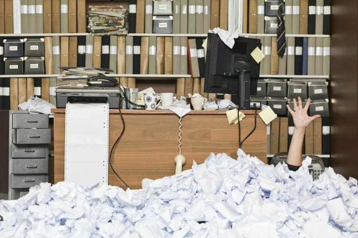 stop procrastinating get organized clear clutter