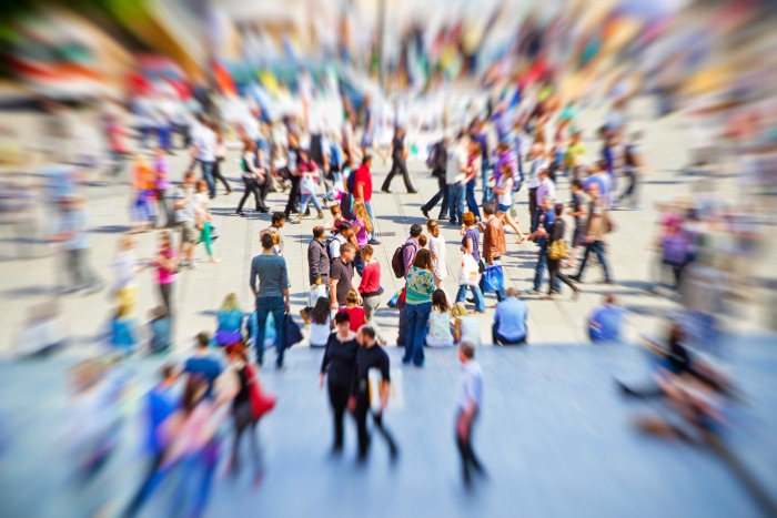 get organized instead of lost in crowd