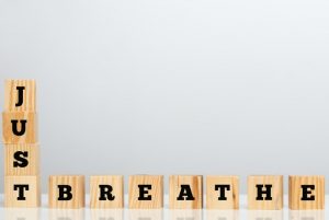 just breathe and stop being overwhelmed