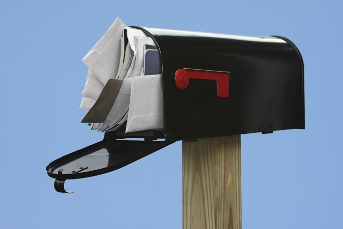 be more productive by reducing junk mail