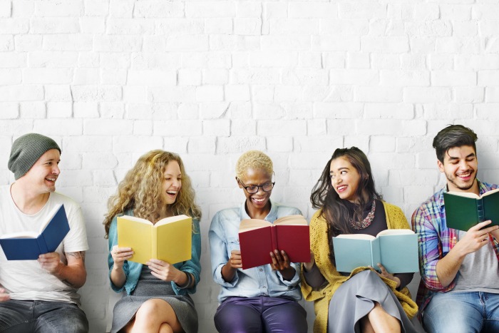 Students Youth Adult Reading Education Knowledge Concept
