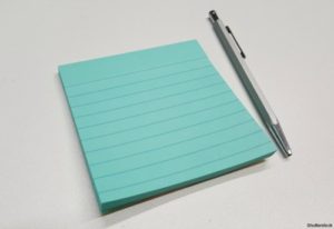 post it notes for organization