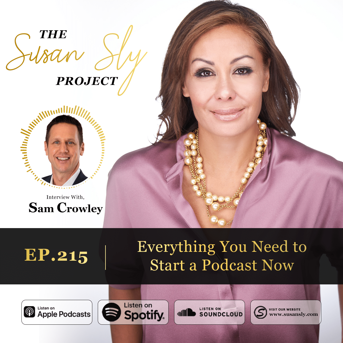 Susan Sly podcast interview with Sam Crowley