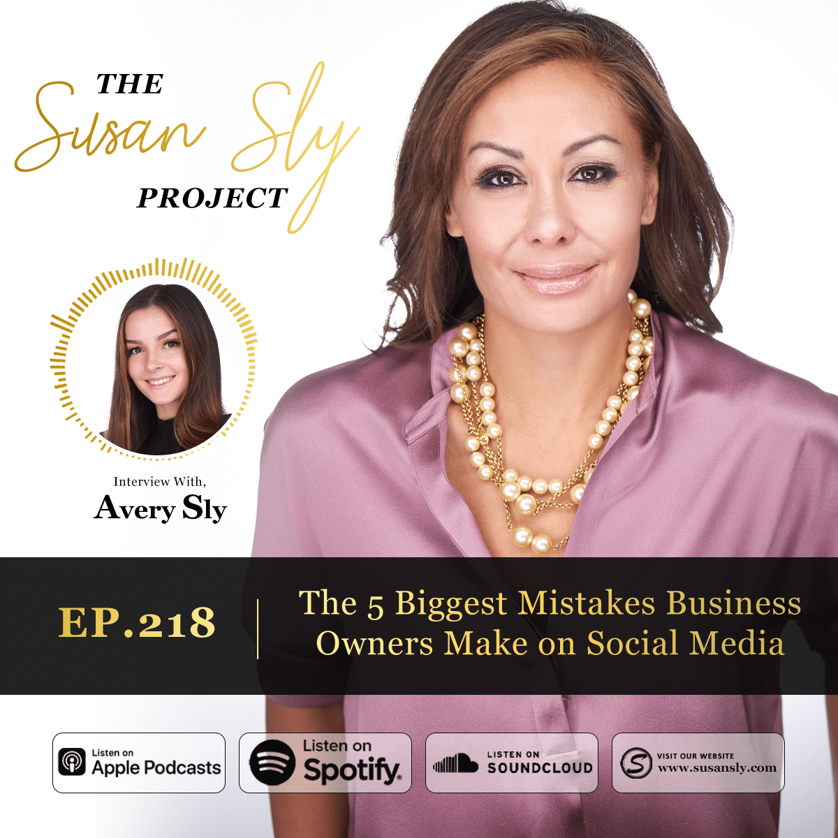 Susan Sly podcast interview with Avery Sly