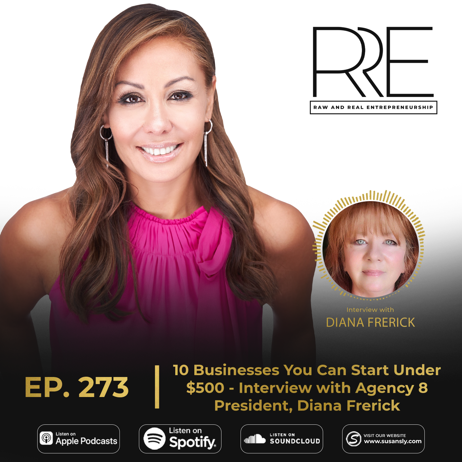 Raw and Real Entrepreneurship with Diana Frerick