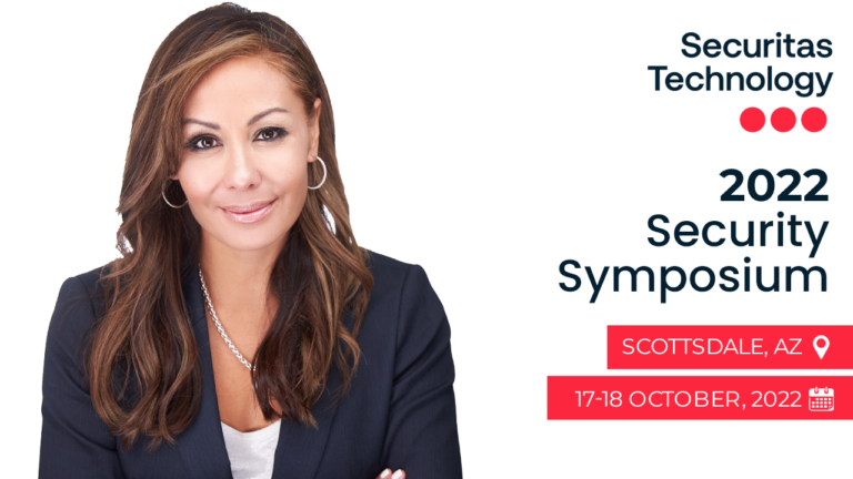 Susan Sly AI keynote speaker at 2022 Securitas Technology Security Symposium