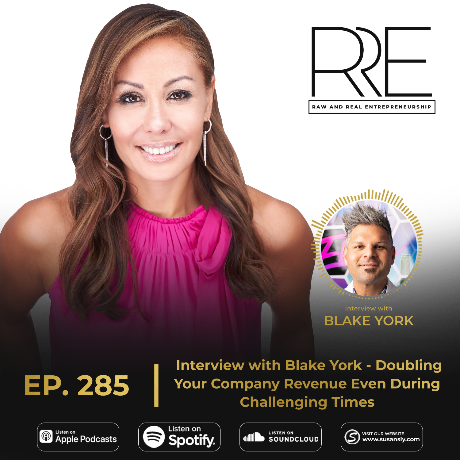 Raw And Real Entrepreneurship episode 284 with Blake York