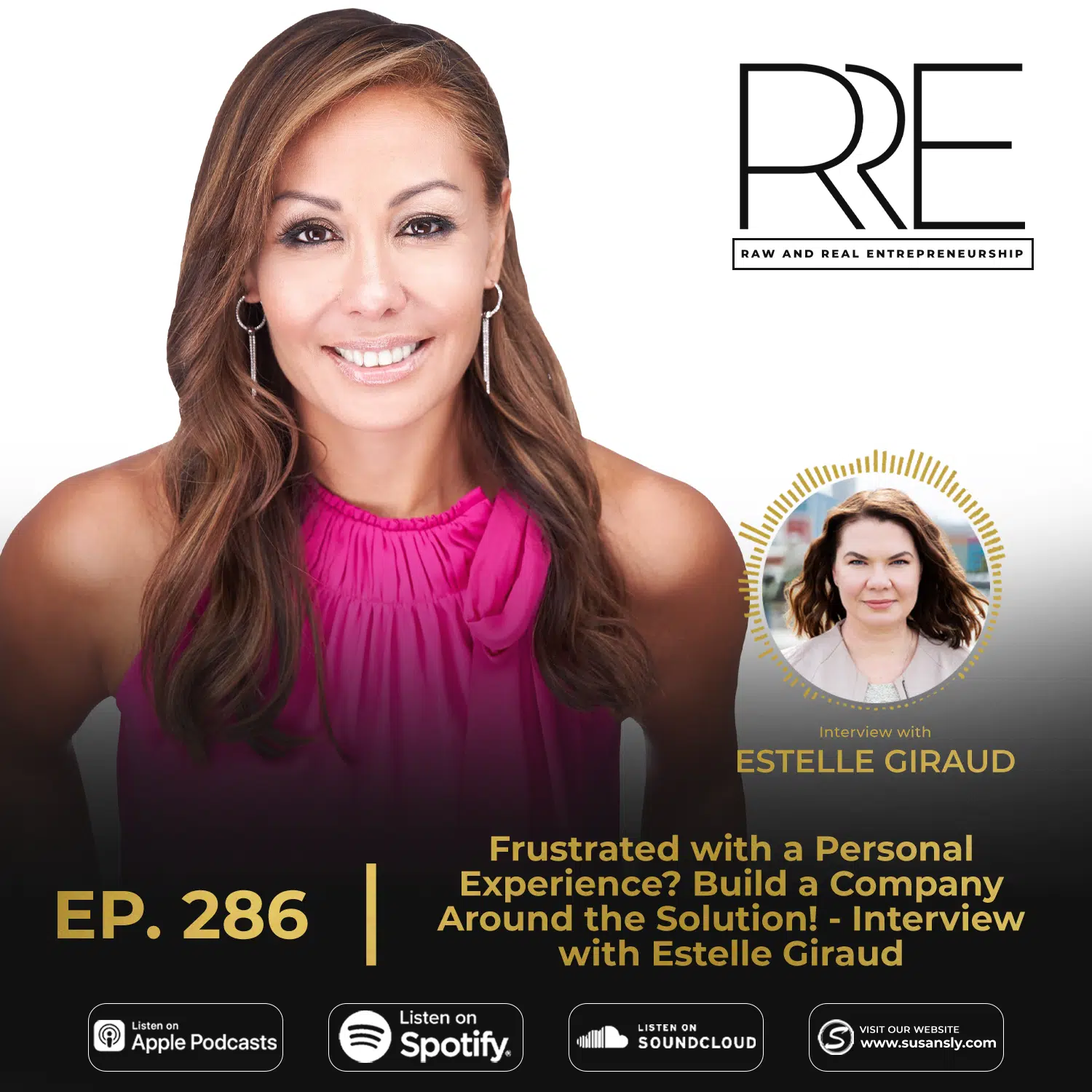 Raw And Real Entrepreneurship with Estelle Giraud